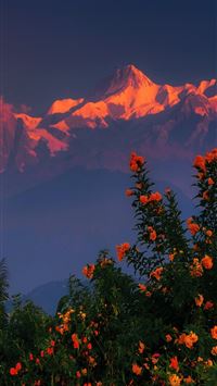 Himalayas Mountains Nepal Region Resolution HD Nat... wallpaper