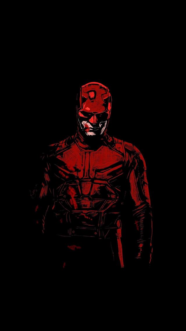 1284x2778 Daredevil v2 Amoledbackgrounds - daredevil iPhone Wallpaper