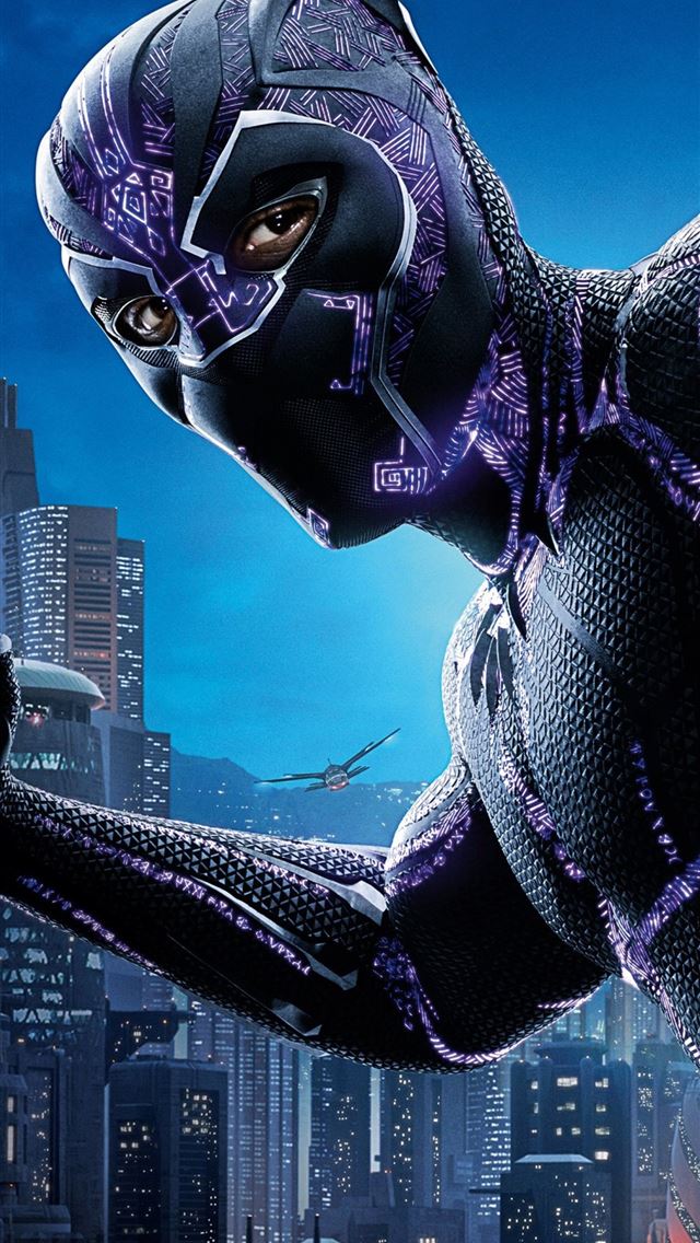 1284x2778 Black Panther Movie Poster 3D Desktop HD - black panther movie iPhone Wallpaper