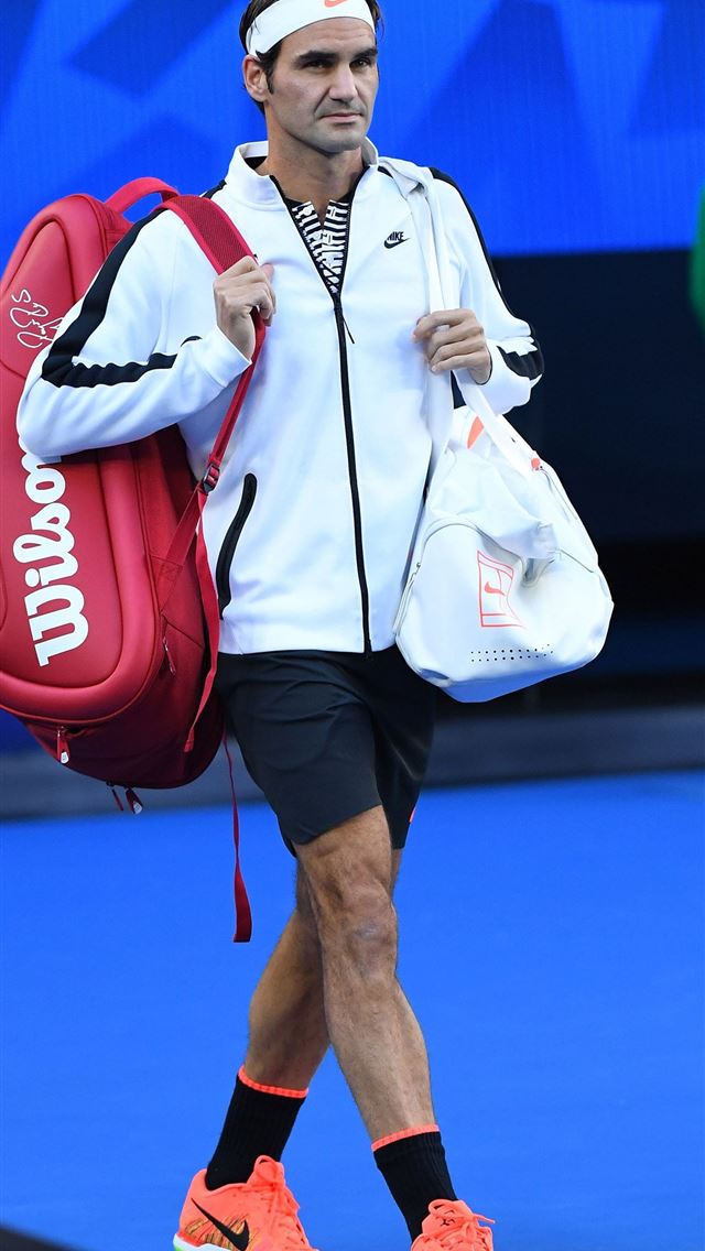 1284x2778 Roger Federer's Black and White Look at the Austra... - roger federer iPhone Wallpaper