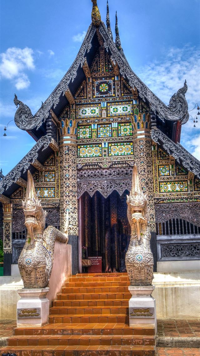 1284x2778 Thailand Temple Top Free Thailand Temple Backgroun... - temple iPhone Wallpaper