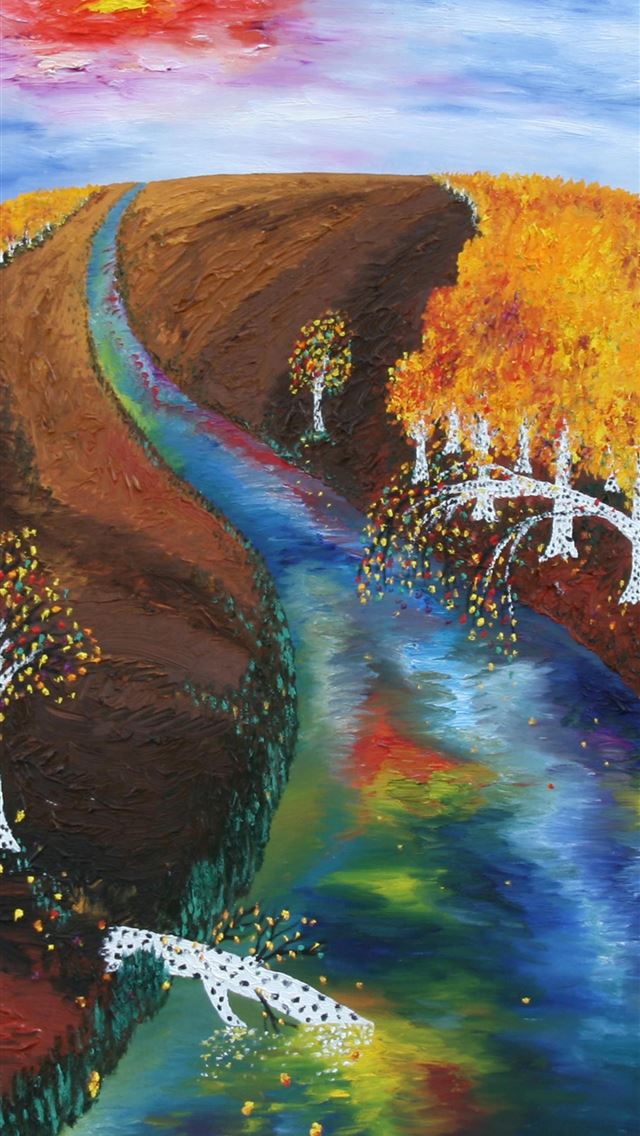1284x2778 Sergey Zagraevsky Paintings  - 2560x1600 iPhone Wallpaper