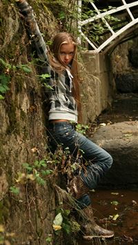 brunettes women ocean bikini white – Nature Ocean... wallpaper