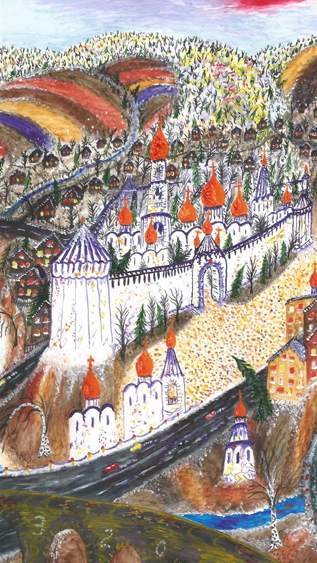1284x2778 Sergey Zagraevsky Paintings  - 2560x1600 iPhone Wallpaper