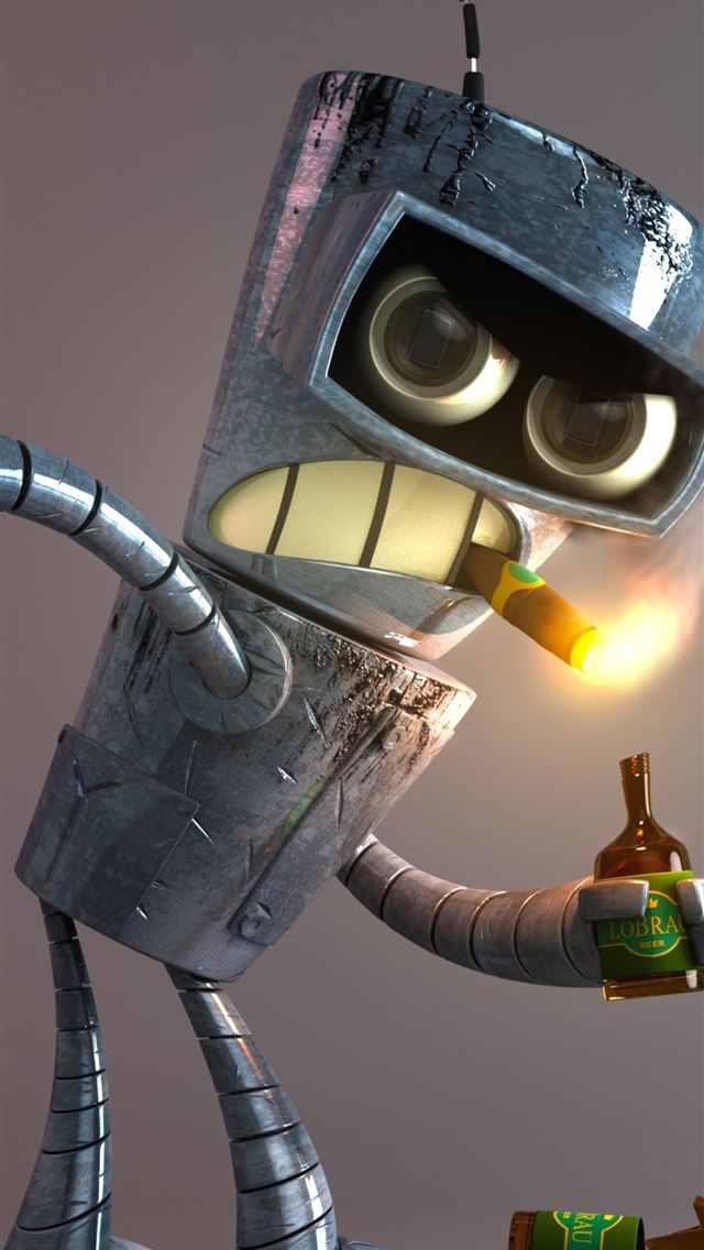 1284x2778 Futurama Robot Resolution HD Artist 4K Images Phot... - futurama iPhone Wallpaper