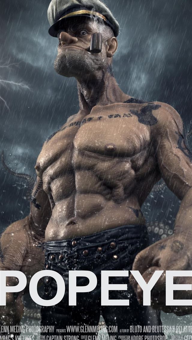 1284x2778 Glenn Meling Portfolio Glenn Meling - popeye the sailor man iPhone Wallpaper