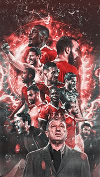 Al Ahly SC Typography projects wallpaper