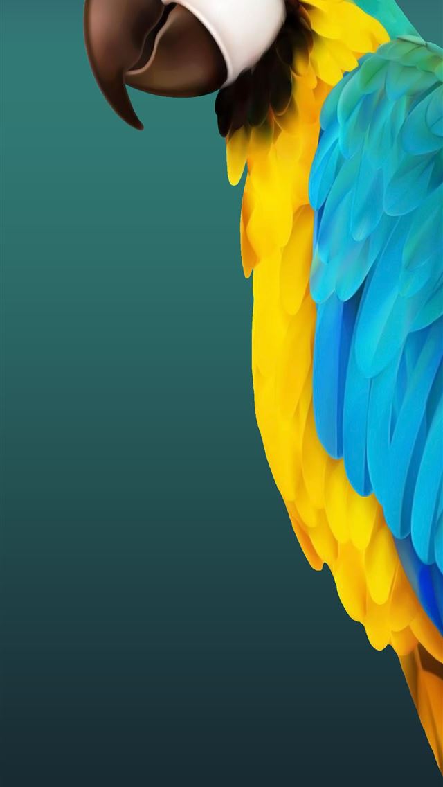 1284x2778 I've edited the nice Parrot background be more dar... - parrot iPhone Wallpaper