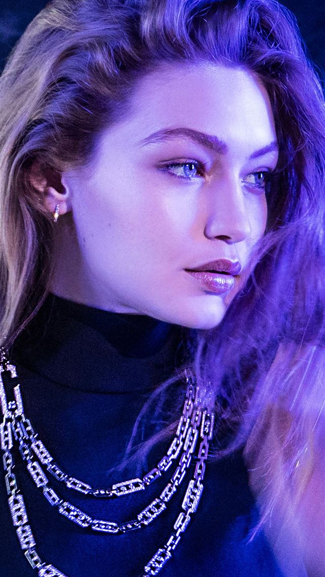 1284x2778 Gigi Hadid in neon light 8k Ultra HD ID 4698 - gigi hadid iPhone Wallpaper