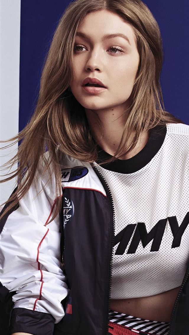 1284x2778 Gigi Hadid Tommy Hilfiger Campaign 2018 4K Ultra H... - gigi hadid iPhone Wallpaper