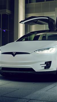 Tesla Model X Sony Xperia X XZ Z5 Premium HD 4k Im... wallpaper