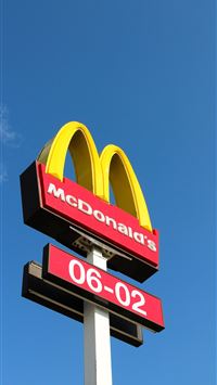  sky skylt stuff advertising mcdonalds signage str... wallpaper