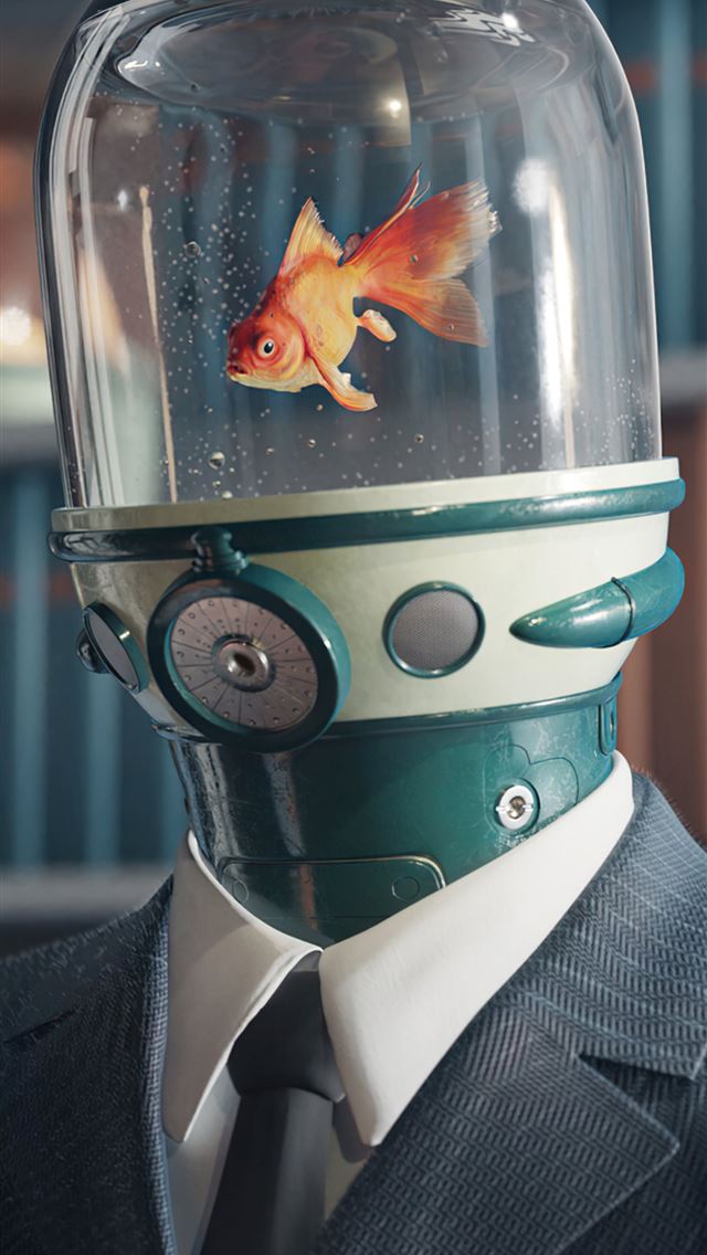 1284x2778 Goldfish Carmichael The Umbrella Academy Sony Xper... - goldfish iPhone Wallpaper