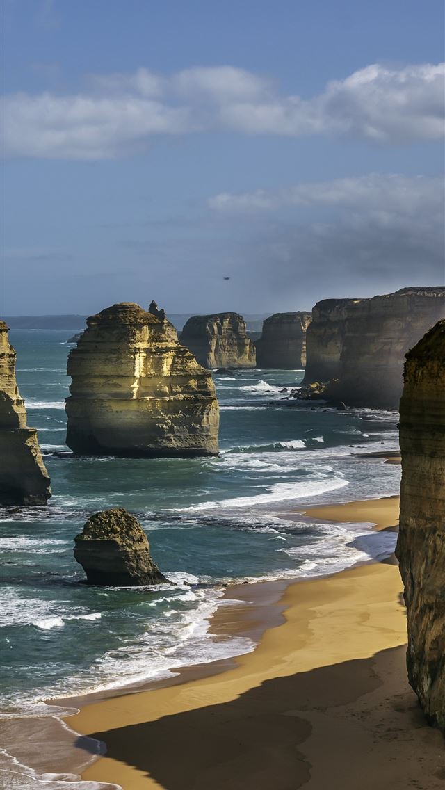 1284x2778 great cliffs the twelve apostles australia lg v30 ... - australia iPhone Wallpaper