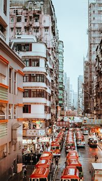 ID 262688 buses in honk kong 4k wallpaper