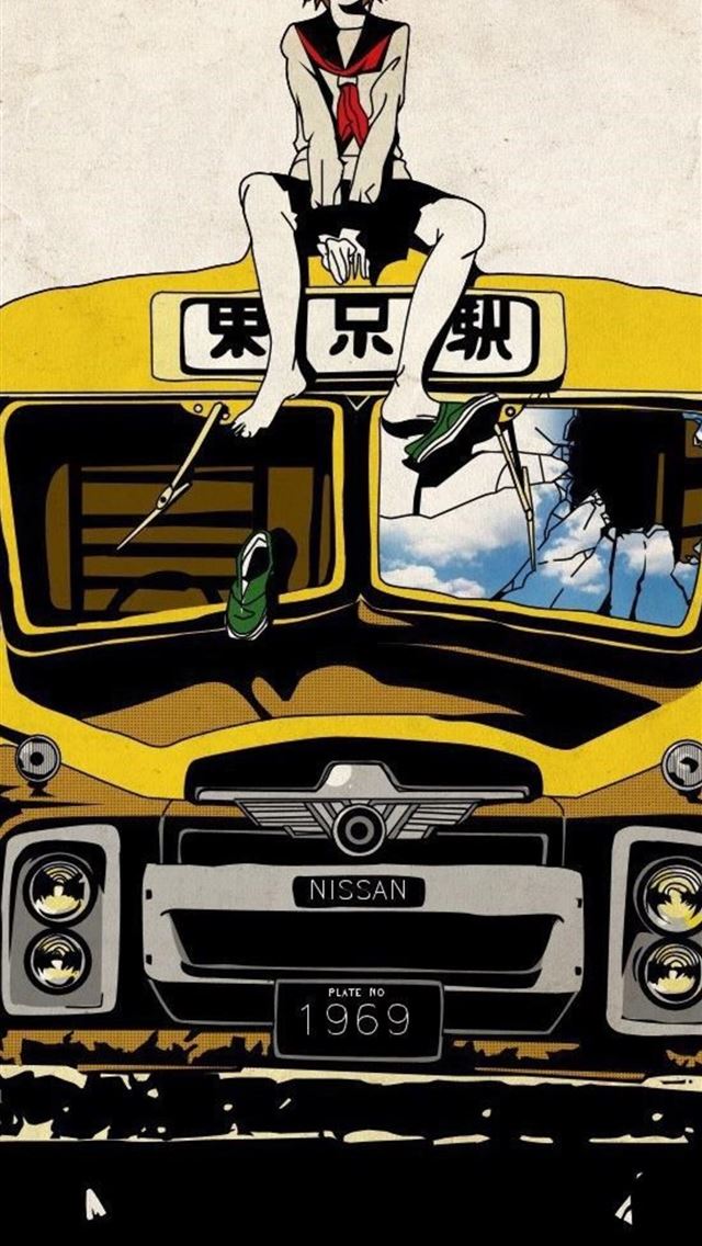 1284x2778 Anime Buses Samsung Galaxy Note 9 8 S9 S8 S8 QHD H... - buses iPhone Wallpaper