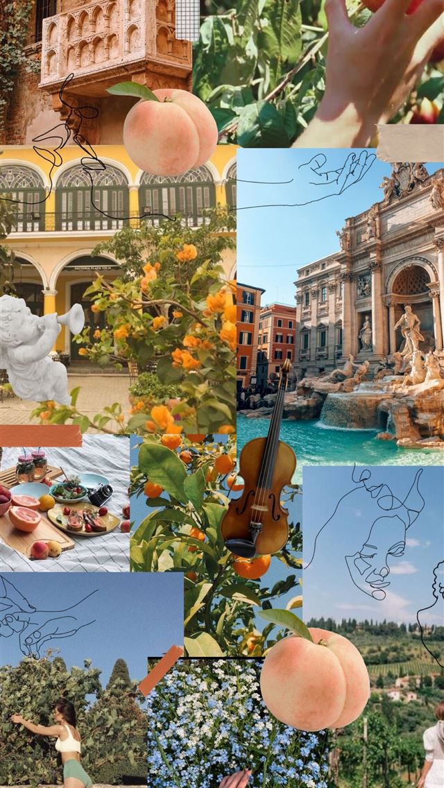 1284x2778 italy collage - italy iPhone Wallpaper