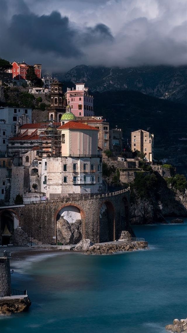 1284x2778 Amalfi Coast Italy Sony Xperia X XZ Z5 Premium HD ... - italy iPhone Wallpaper