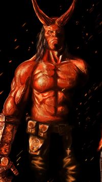Hellboy 2019 Movie Artwork Resolution HD Movies 4K... wallpaper