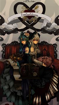  vocaloid hatsune miku gothic gothic dress lolita ... wallpaper