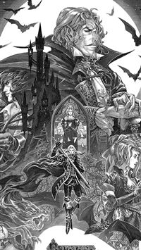 castlevania symphony of the night iPhone wallpaper