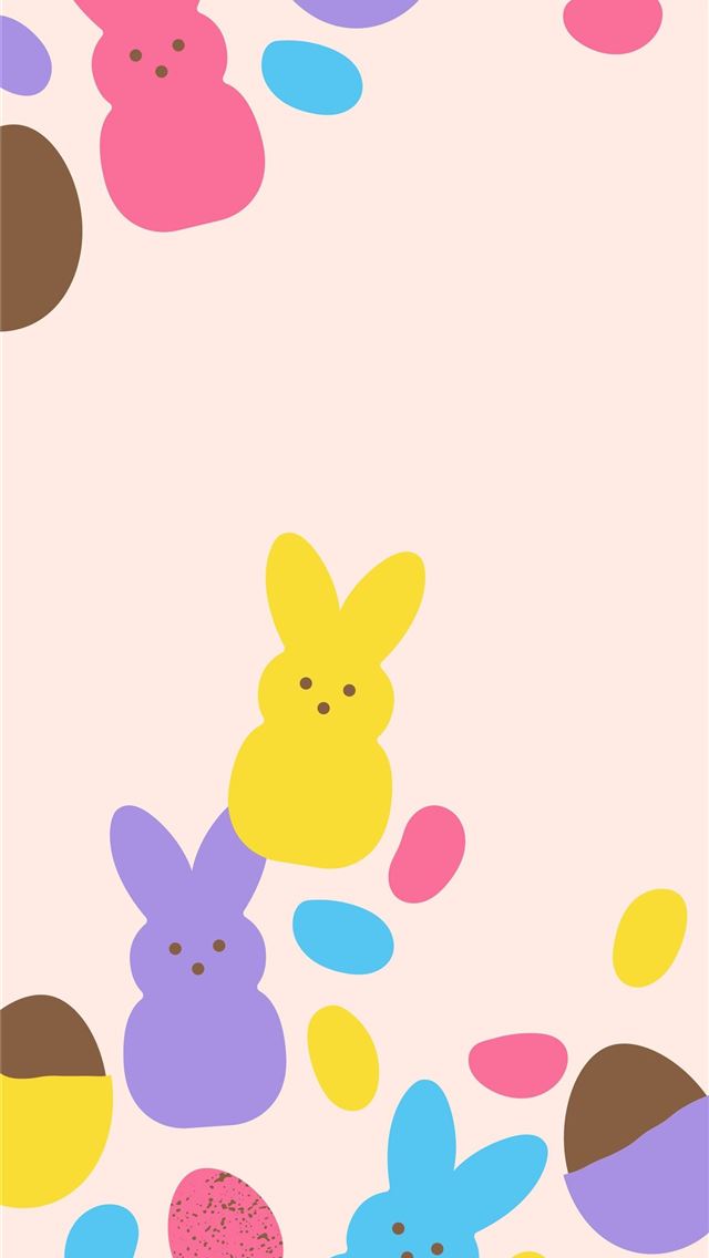1284x2778 April 2020 Easter Candy Calendar Sarah Hearts - easter iPhone Wallpaper