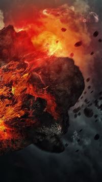 meteorite speed space Resolution HD Space 4K Image... wallpaper