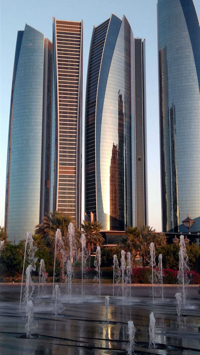 1284x2778 Etihad Towers a photo from Abu Dhabi West - abu dhabi iPhone Wallpaper