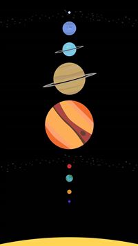 solar system wallpaper for iphone
