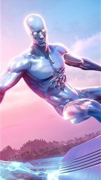 Silver Surfer Fortnite Season 4 Resolution HD Game... wallpaper