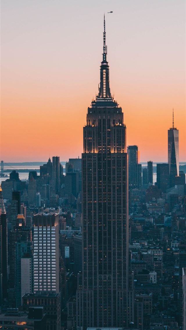 1284x2778 Empire State Building Top Free Empire State Buildi... - empire state iPhone Wallpaper