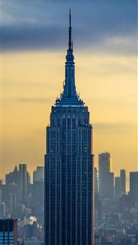 Empire State Building Skycrapper In New York Samsu... wallpaper