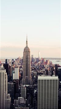 New york cityscape buildings Empire State Building... wallpaper