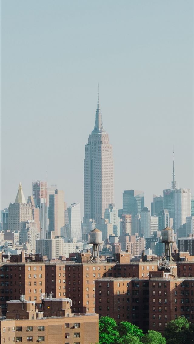 1284x2778 empire state building cityscape city new york sams... - empire state iPhone Wallpaper