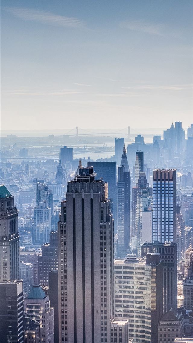 1284x2778 new york city skyscrapers empire state building sa... - empire state iPhone Wallpaper