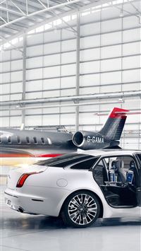 Jaguar XJ Ultimate 4k Samsung Galaxy Note 9 8 S9 S... wallpaper