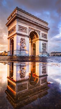 Arc De Triomphe Top Free Arc De Triomphe Backgroun... wallpaper