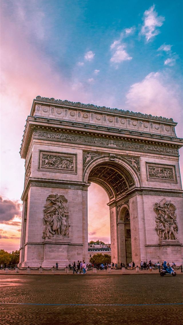 1284x2778 arc de triomphe - arc de triomphe iPhone Wallpaper