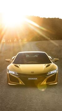 Honda Nsx Gold 2019 Sony Xperia X XZ Z5 Premium HD... wallpaper