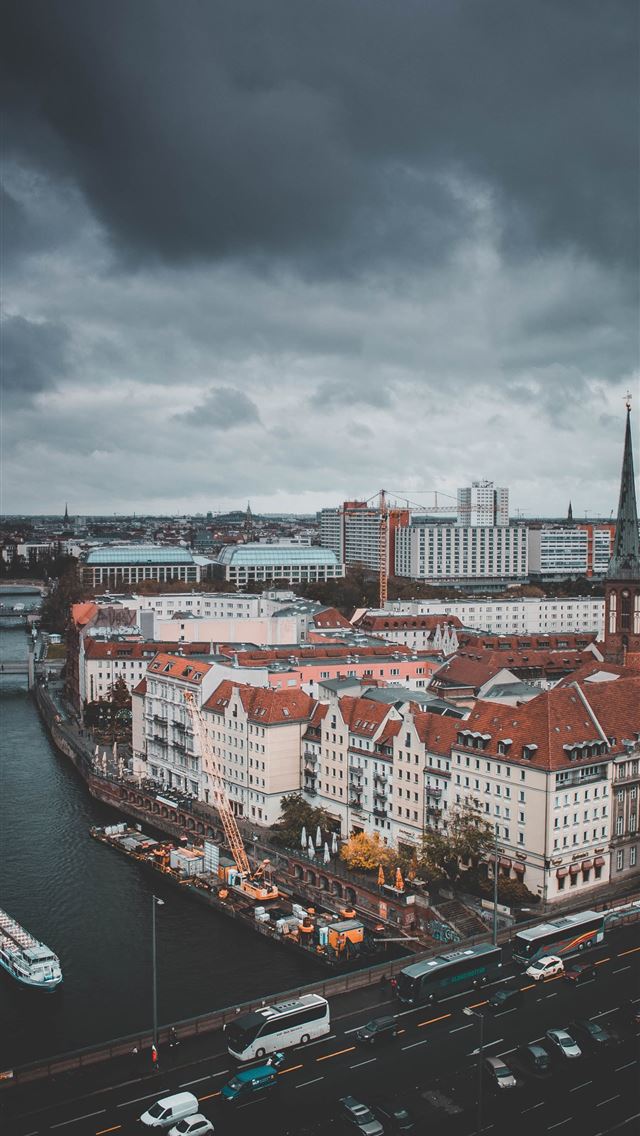 1284x2778  Berlin Germany river buildings top view Cool12553... - berlin iPhone Wallpaper