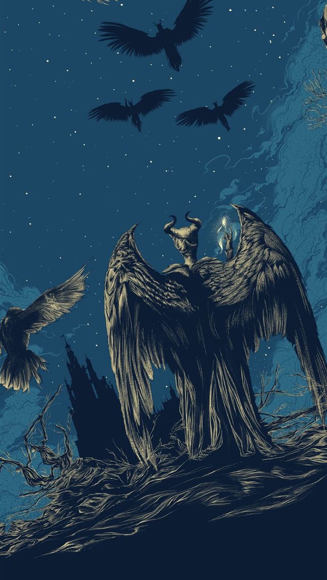1125x2436 HD Maleficent 2 Poster 1944 2952 Hook - maleficent iPhone Wallpaper