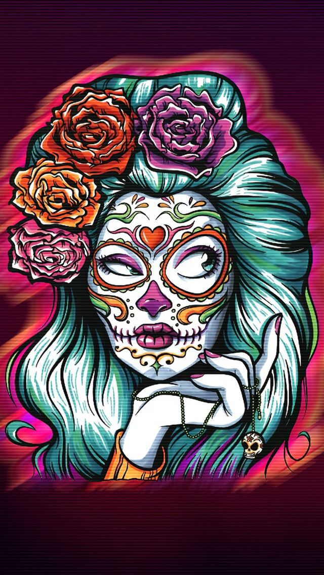 1284x2778 dia de muertos - dia de muertos iPhone Wallpaper