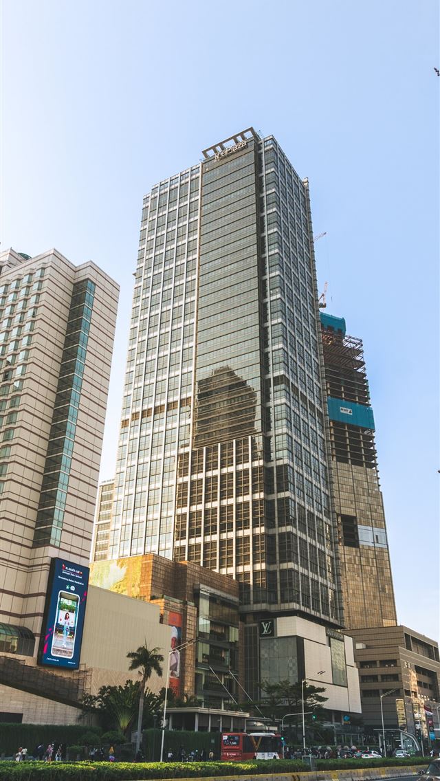 1284x2778  Jakarta Indonesia city architecture skyline build... - jakarta iPhone Wallpaper