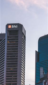  Jakarta Indonesia skyline building sunset skyscra... wallpaper