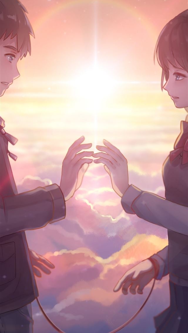 1284x2778 Mitsuha Miyamizu Taki Tachibana Kimi No Na Wa Roma... - taki tachibana iPhone Wallpaper