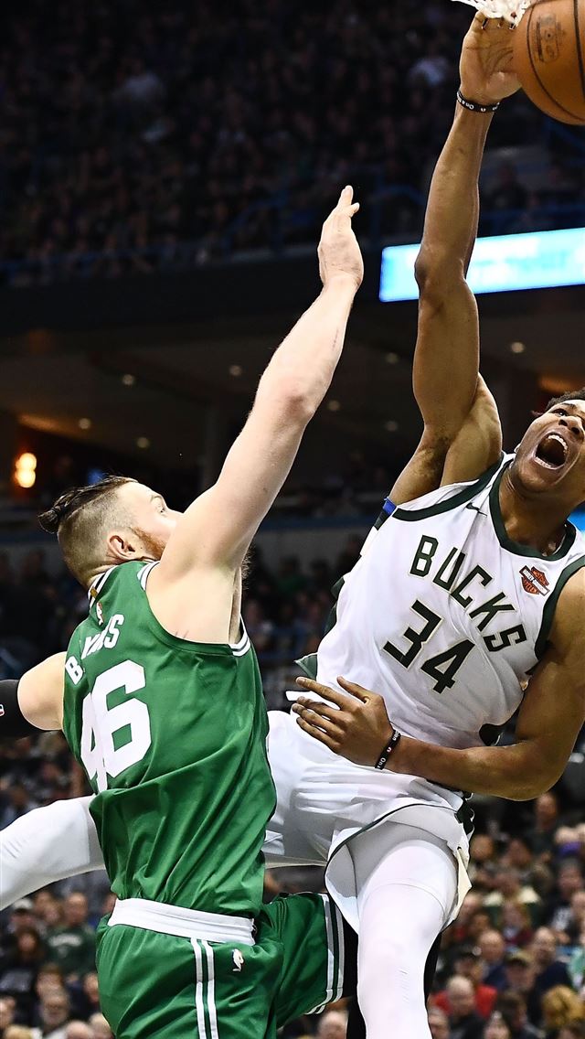 1284x2778 Giannis Antetokounmpo Dunk on Dog - giannis antetokounmpo iPhone Wallpaper