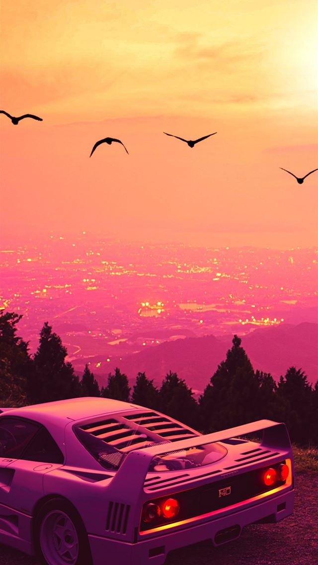 1284x2778 Ferrari F40 Gran Turismo Sport In Resolution - gran turismo iPhone Wallpaper