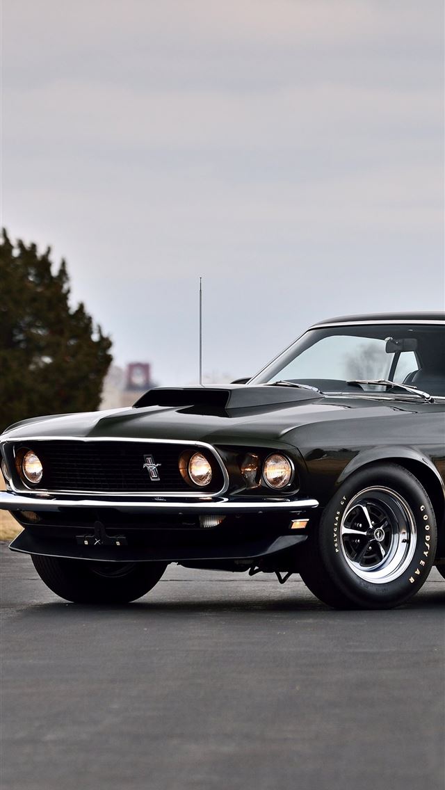 1284x2778 Ford Mustang Boss 429 Fastback Muscle Car Sony Xpe... - ford mustang boss 429 iPhone Wallpaper