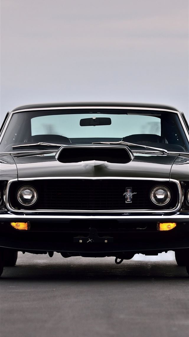 1284x2778 ford mustang boss 429 fastback 1969 muscle car 4к... - ford mustang boss 429 iPhone Wallpaper