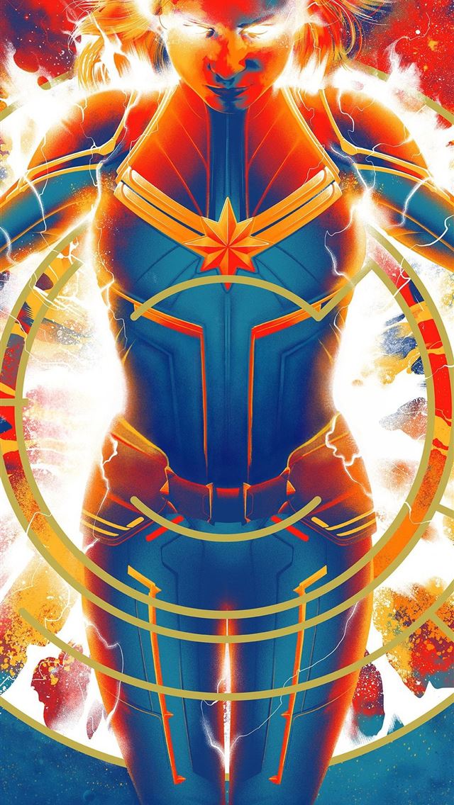 1284x2778 Marvel Cave - captain marvel iPhone Wallpaper